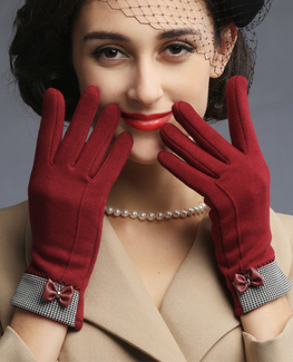 Victoria Bow Knot Winter Glove