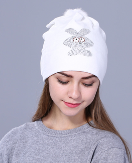 Cute Bunny Winter Hat
