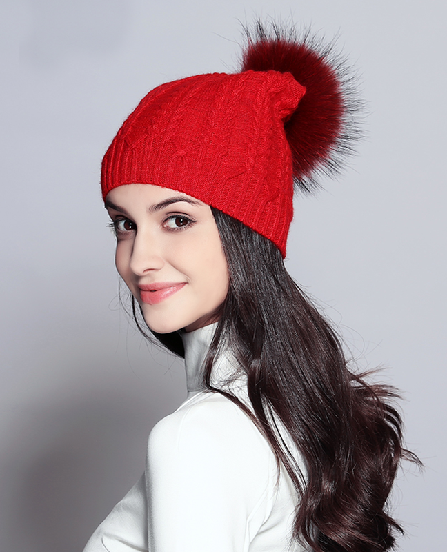 Raccoon Stripe Beanie