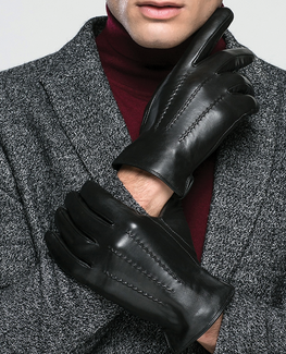 Thicken Goatskin Glove