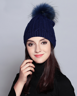 Raccoon Stripe Beanie