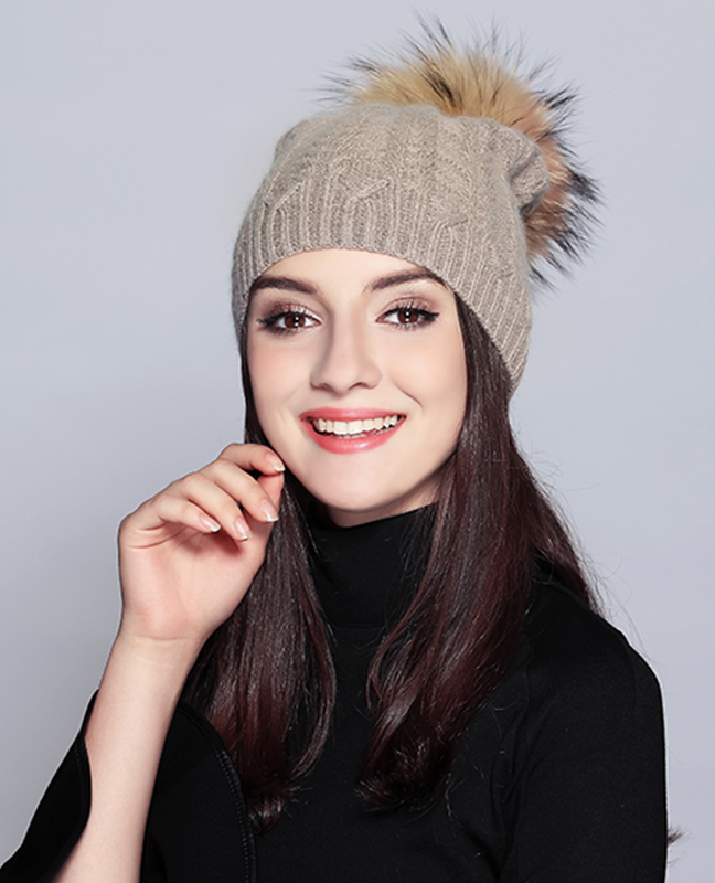 Raccoon Stripe Beanie