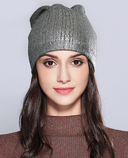 Shining Knitted Bonnet