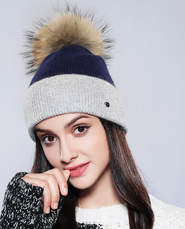 Trendy Rabbit Fur Beanie