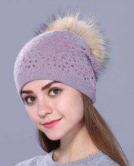 Shinning wool Beanie